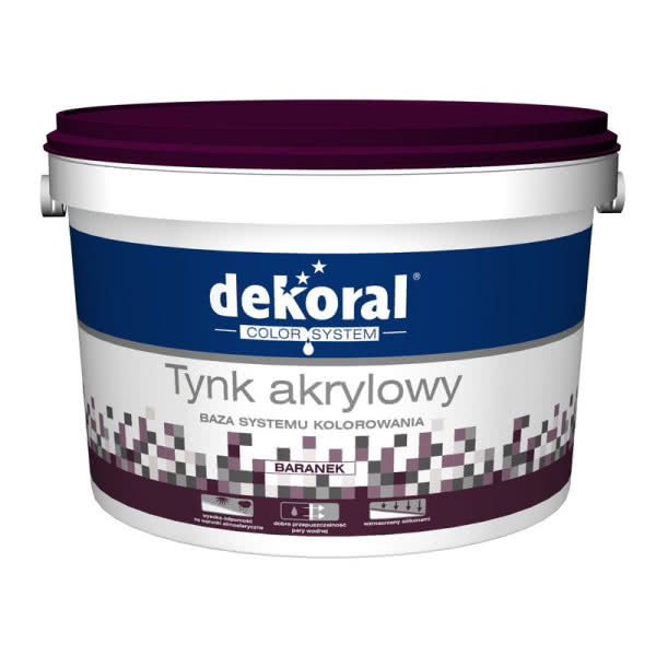 Tynk Akrylowy Dekoral