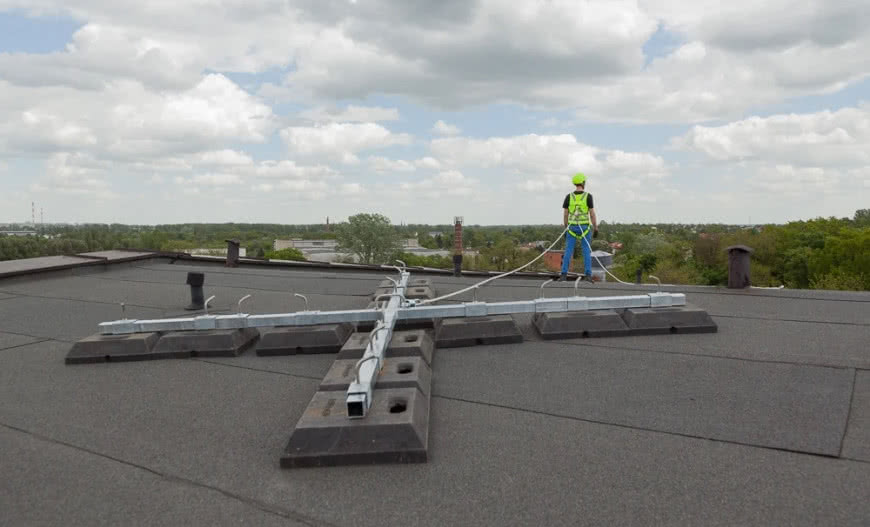 Masa kotwicząca IM 101 do dachu płaskiego