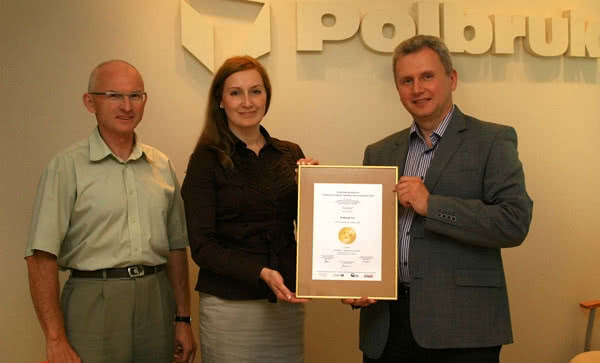 Złote Godło za jakość dla Polbruku