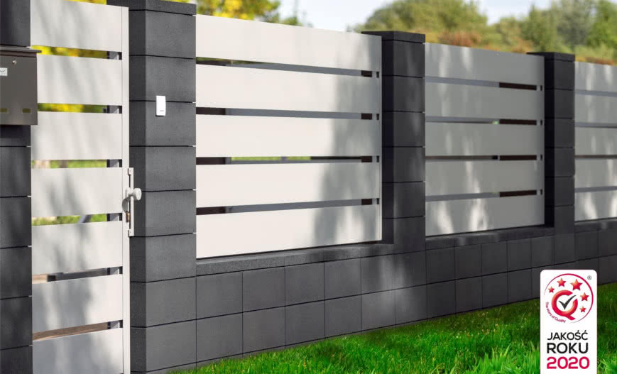 Certyfikat JAKOŚĆ ROKU® 2020 dla ogrodzenia ROMA firmy JONIEC®