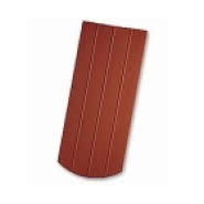 Dachówka karpiówka angobowana i glazurowana