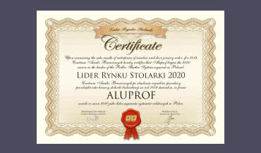 Siła marki ALUPROF