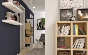 Aranżacja nowoczesnego przedpokoju 