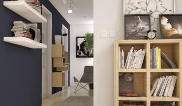 Aranżacja nowoczesnego przedpokoju 