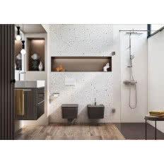 Szafka z blatem pod umywalkę nablatową z kolekcji Inspira 