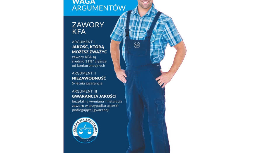 Kampania "Waga Argumentów" Armatury Kraków