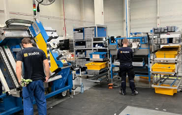 Nowa linia montażowa w tyskim zakładzie Schöck
