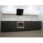 Meble kuchenne biały/grafit