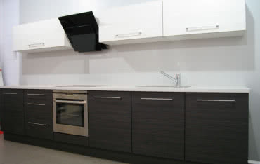 Meble kuchenne BIAŁY/GRAFIT