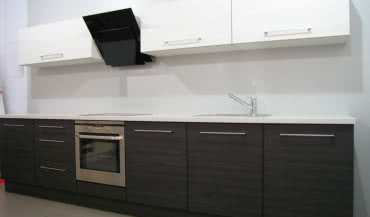 Meble kuchenne BIAŁY/GRAFIT