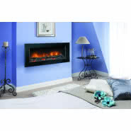 Naścienne kominki panoramiczne SP 16 i SP 29 Optiflame 