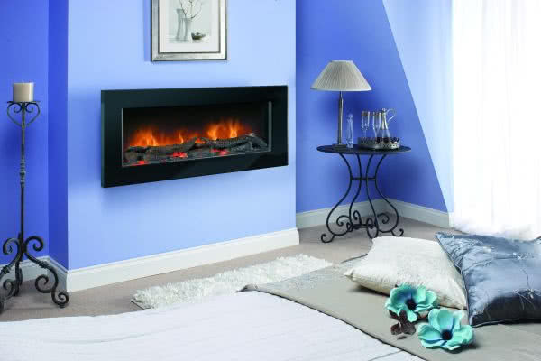 Naścienne kominki panoramiczne SP 16 i SP 29 Optiflame