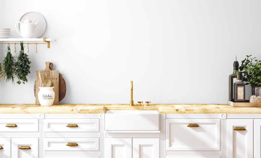 Jak zaaranżować białą kuchnię w stylu angielskim?