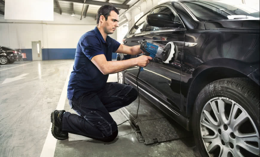 Nowość! Szlifierka Bosch do polerowania pionowych powierzchni