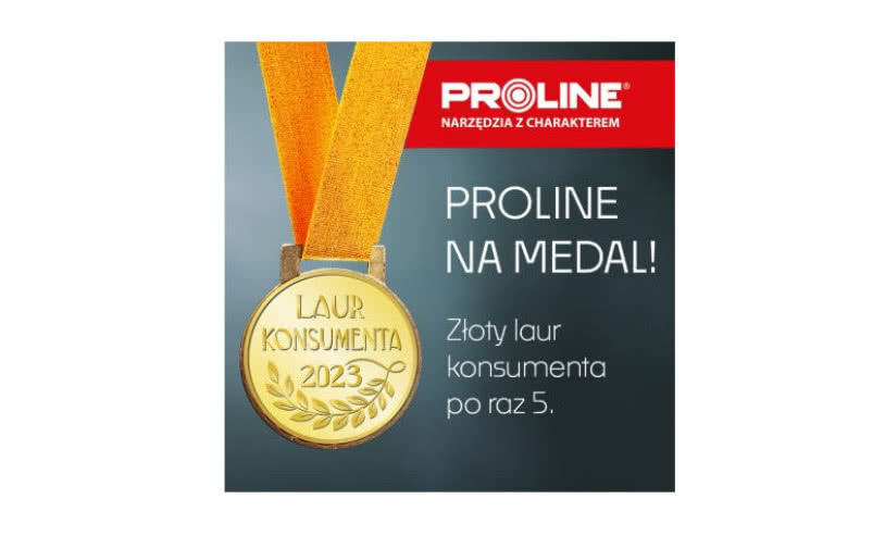PROLINE ze Złotym Laurem Konsumenta
