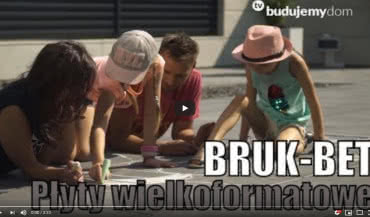 Płyty wielkoformatowe BRUK-BET® - nowoczesne nawierzchnie wokół domu