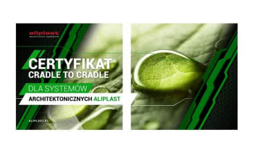 Proces certyfikacji C2C dla systemów architektonicznych Aliplast