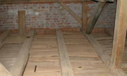 Kapitalny (pełny) remont stropu drewnianego