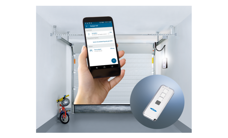 Napędy Novoferm sterowane przy pomocy darmowej aplikacji