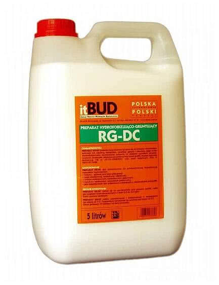 RG-DC - wodny preparat hydrofobizująco-gruntujący