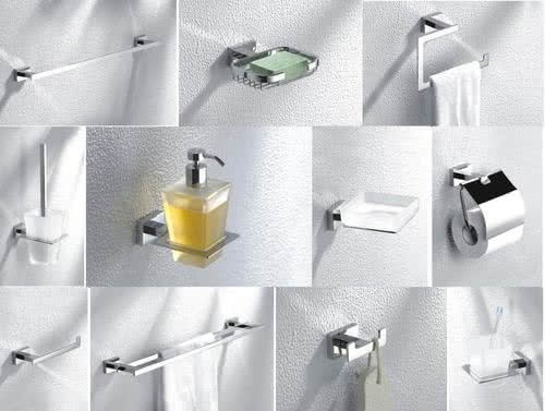 Akcesoria łazienkowe QUANTO