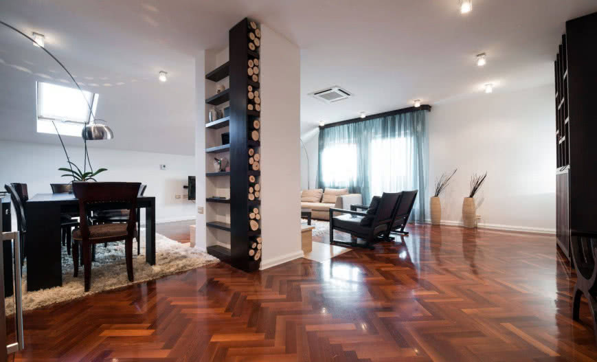 Podłoga polakierowana w jeden dzień