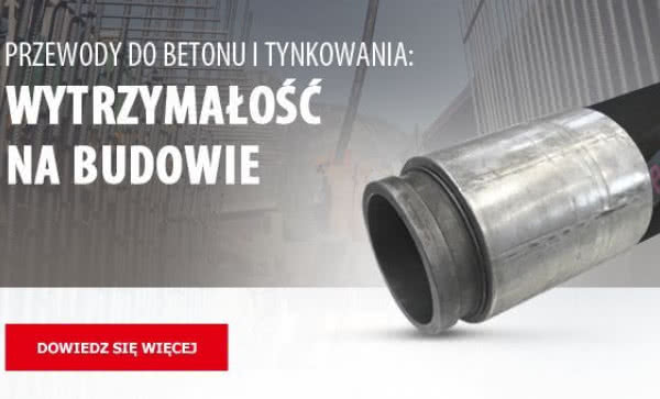 Tubes International prezentuje przewody do betonu i tynkowania