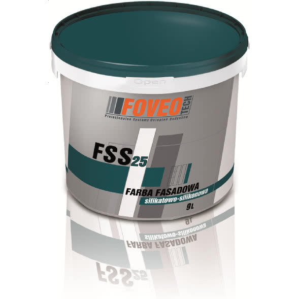 Farba Fasadowa Silikatowo-Silikonowa FSS 25