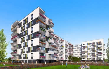 System izolacji akustycznej Schöck Tronsole na osiedlu Next Ursus w Warszawie 