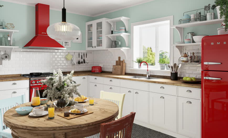 Kuchnia w stylu wiejskim: przepis na przytulność