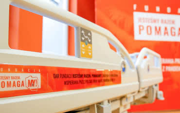 Fundacja "Jesteśmy Razem. Pomagamy!" przekazała szpitalom sprzęt do walki z koronawirusem