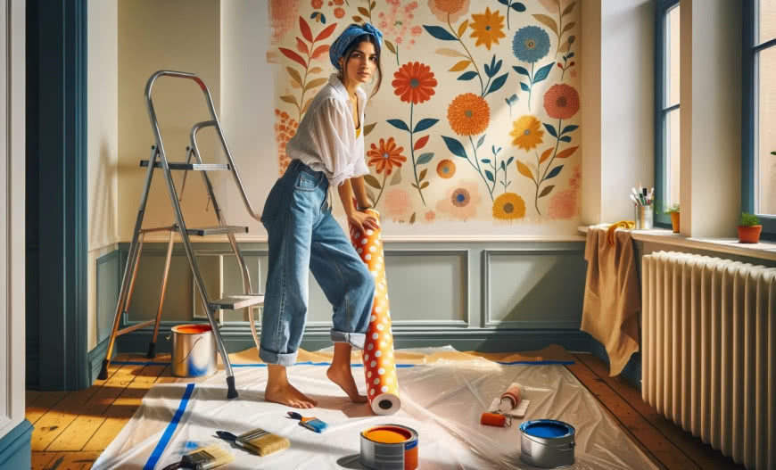 Rodzaje tapet – wybierz idealną dla siebie