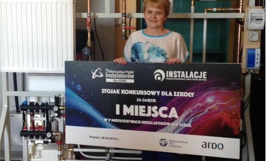Nagroda dla szkoły za najlepszego młodego instalatora