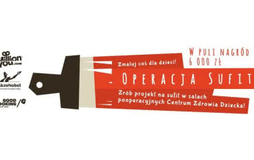 "Operacja sufit" w salach pooperacyjnych w Centrum Zdrowia Dziecka