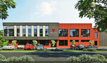 PellasX buduję nową siedzibę.