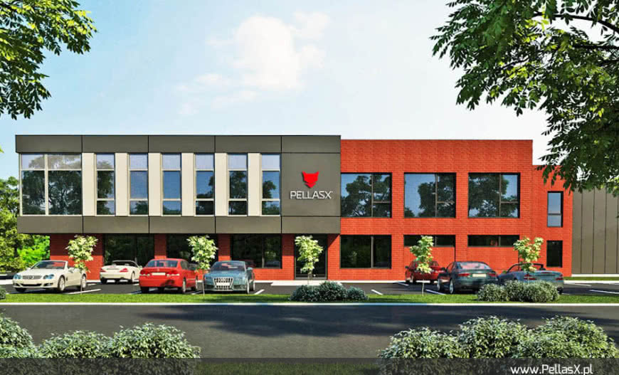 PellasX buduję nową siedzibę.