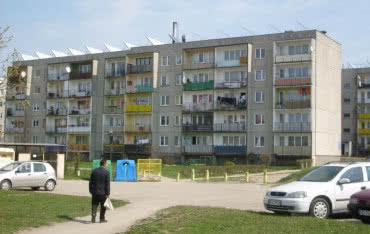 Kolektory słoneczne w Olsztynku