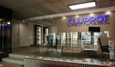 Nowy showroom Aluprof System Czech w Pradze