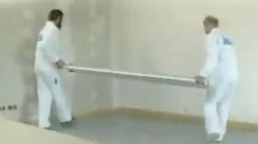 Knauf - Montaż suchej podłogi z płyt gipsowych