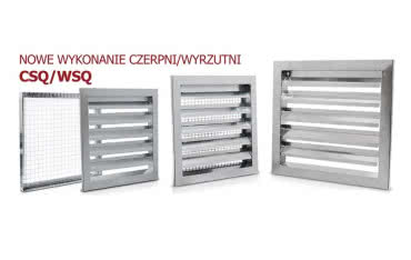 Nowe wykonanie czerpni i wyrzutni CSQ/WSQ