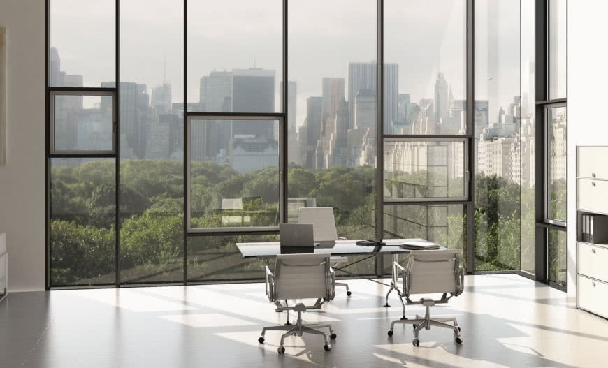 Nowość! Panoramiczne okno Schüco AWS 75 PD.SI