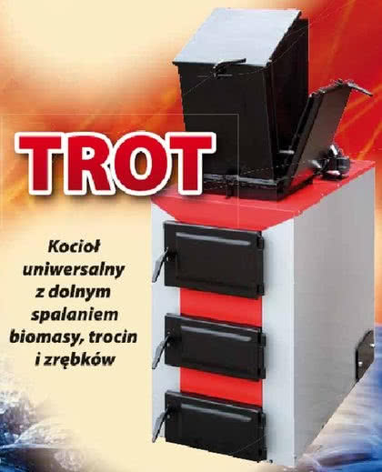 Kocioł do spalania biomasy typu TROT