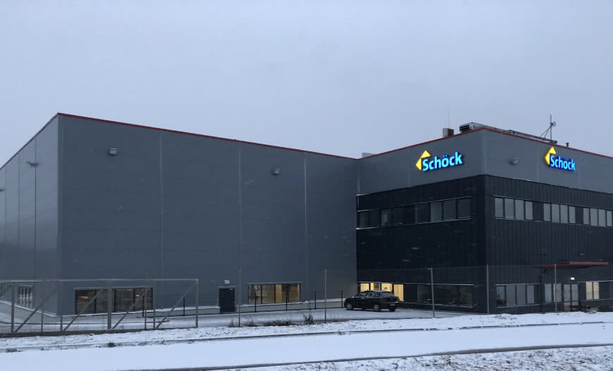 Otwarcie nowej fabryki firmy Schöck w Tychach