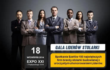 Gala Liderów Rynku Stolarki ponownie na Warsaw Build