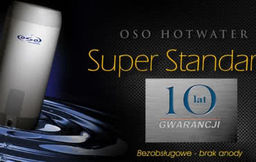 DRAWAR: 10 lat gwarancji na podgrzewacze wody OSO HOTWATER