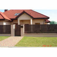 Ogrodzenia z blachy Aluzinc