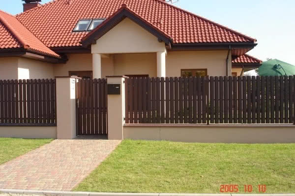 Ogrodzenia z blachy Aluzinc