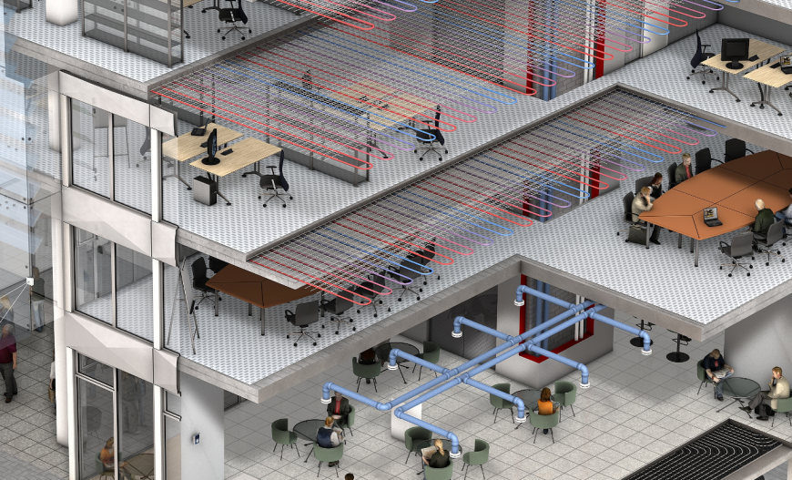 System stropów termoaktywnych od Uponor