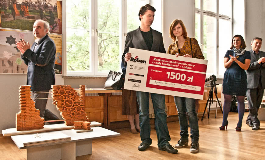 Konkurs firmy Röben na obiekt przestrzenny z klinkieru rozstrzygnięty