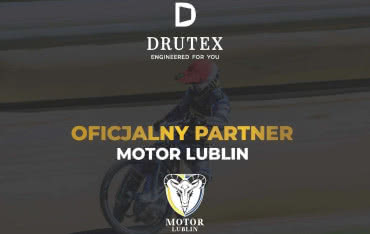 DRUTEX Oficjalnym Partnerem Motoru Lublin